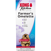 KONG Kitchen Farmer&lsquo;s Omelette Crunchy Biscuit Treats 8 oz. I027062