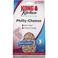 KONG Kitchen Philly-Cheese Light & Crispy Treats 4 oz. I027066