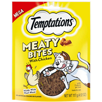 Temptations Meaty Bites Chicken 4.12oz  I027074