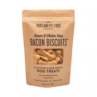 Portland Pet Food Grain & Gluten-free Bacon Biscuits 5 oz. I027223