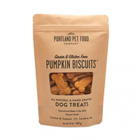 Portland Pet Food Grain & Gluten Free Pumpkin Biscuits 5 oz. I027224