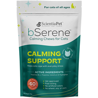 bSerene Calming Support Chews for Cats 60 ct I027275