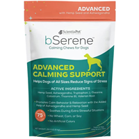 bSerene Advanced Calming Support Chews for Dogs 75 ct I027277