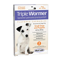 Durvet Triple Wormer for Small Dogs & Puppies I027284b