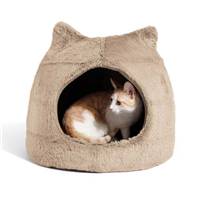 Outward Hound Taupe Meow Hut I027341