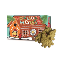 Exclusively Dog Cookies Howliday House 2 oz. I027506