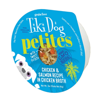 Tiki Dog Aloha Petites Chicken & Salmon Recipe in Chicken Broth 3 oz. I027551