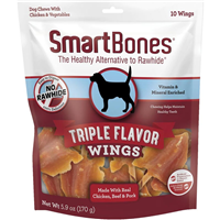 SmartBones Triple Flavor Wings with Real Chicken, Beef & Pork I027593