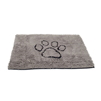 Dog Gone Smart Dirty Dog Doormat Medium Grey 31x20 I027636