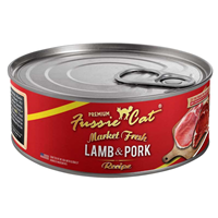 Fussie Cat Market Fresh Lamb & Pork Recipe 5.5 oz. I027788