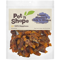 Pet &lsquo;n Shape Sweet Potato & Chik &lsquo;n Wraps Jerky Dog Treats I027887