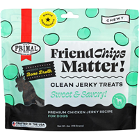 Primal FriendChips Matter Clean Jerky Treats Beef Recipe 4 oz. I027997