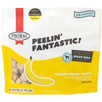 Primal Peelin&lsquo; Fantastic Freeze-Dried Treats w/ Chicken, Banana and Goat Milk 2 oz. I028007
