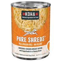 KOHA Pure Shreds Shredded Chicken Breast Entree for Dogs I028203