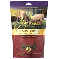 Zignature Venison Soft Moist Treats 4oz I028240