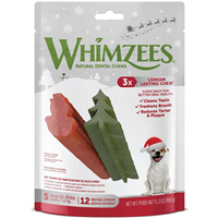 Whimzee Holiday Dental Treats 6.3oz I028248
