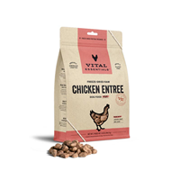 Vital Essentials Freeze Dried Chicken Nibblets Raw Food for Dogs 16 oz. I028416