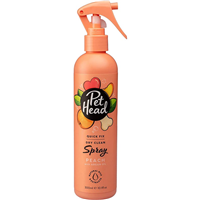 Pet Head Quick Fix Dry Clean Spray Peach w/Argan Oil 16 oz. I028497