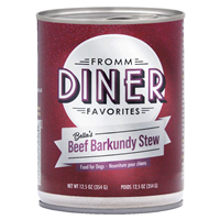 Fromm Diner Favorites Bella’s Beef Barkundy Stew Canned Dog Food 12.5 oz. I028571