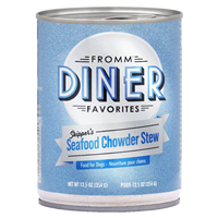 Fromm Diner Favorites Skipper&lsquo;s Seafood Chowder Stew Canned Dog Food 12.5 oz. I028572