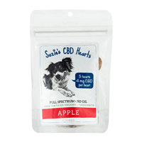 Suzie&lsquo;s CBD Hearts Apple Treats for Dogs 7 oz. I028614