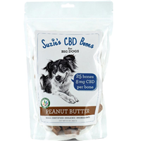 Suzie&lsquo;s CBD Bones Peanut Butter Treats for Big Dogs 16 oz. I028621