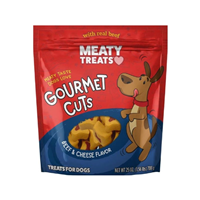 Meaty Treats Gourmet Cuts Beef & Cheese Flavor Treats for Dogs 25 oz. I028706
