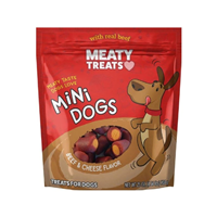 Meaty Treats Mini Dogs Beef & Cheese Flavor Treats for Dogs 25 oz. I028707