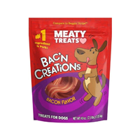 Meaty Treats Bac&lsquo;n Creations Bacon Dog Treats 40 oz. I028708