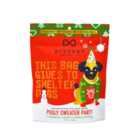 GIVEPET Pugly Sweater Party Soft & Chewy Dog Treats I028789
