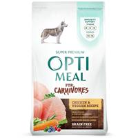 Optimeal for Carniores Grain Free Chicken & Veggies Recipe Adult All Breeds I029046b