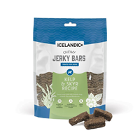 Icelandic+ Chewy Jerky Bars Treats for Dogs Wolffish & Skyr Recipe 2.25 oz. I029161