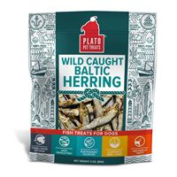 Plato Pet Treats Wild Caught Baltic Herring 8.5 oz. I029166