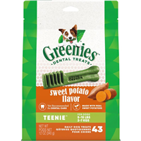 Greenies Dental Treats Sweet Potato Flavor for Dogs 12oz. I029335b