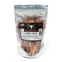 Butcher&lsquo;s Prime Beef Gambrel Tendon Dog Chew, 8-oz Bag I029574