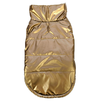 Fashion Pet Bronze Puffer Coat I029616b