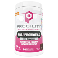Nootie Progility Soft Chew Supplements Pre & Probiotics with Enzymes 90ct I029664