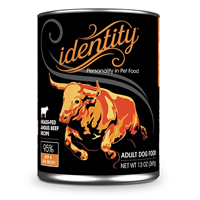 Identity 95% Grass-Fed Angus Beef Recipe Adult Dog Food 13 oz. I029900