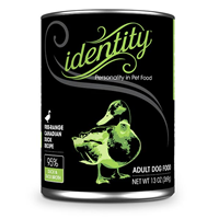 Identity 95% Free-Range Canadian Duck Recipe Adult Dog Food 13 oz. I029901