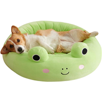 Squishmallows Wendy Frog Bolster Pet Bed I030034b