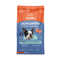 Canidae PURE Petite Puppy Real Salmon Recipe Freeze Dried Raw Coated Dog Food I030193