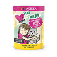 WERUVA b.f.f. Play Pate! Chicken & Turkey Tiptoe Dinner in a Hydrating Puree 3.0 oz. I030452