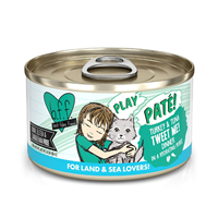 WERUVA b.f.f. Play Pate! Turkey & Tuna Tweet Me! Dinner in a Hydrating Puree 2.8 oz. I030457