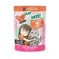 WERUVA b.f.f. Play Pate! Tuna & Salmon Shhh... Dinner in a Hydrating Puree 3.0 oz. I030465