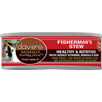Dave’s Grain-Free Naturally Healthy Food Fisherman&lsquo;s Stew Can Food for Cats 5.5 oz. I030729