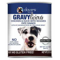 Dave&lsquo;s Pet Food Gravylicious Chicken & Duck With Veggies Can Dog Food I030739