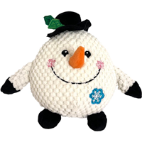 Shoreway Snowman Plush Dog Toy I030835
