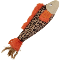 SmartyKat Instincts Fin Frenzy Plush Kicker Cat Toy  I030847