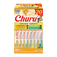 Inaba Churu Puree Cat Treats Chicken Variety Pack 20ct I030960