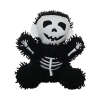 Mighty Skeleton Microfiber Ball Toy Medium I031179